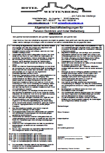AGB vom Hotel Wettenberg als PDF zum Download